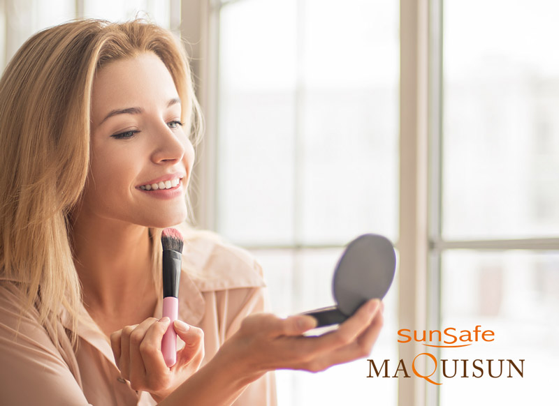 کرم پودر مکیسان دارای حفاظت بالا در برابر اشعه های مضر آفتاب